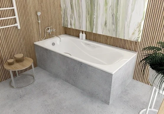 Приобрести ванна чугунная гамма 170x75 aquatek