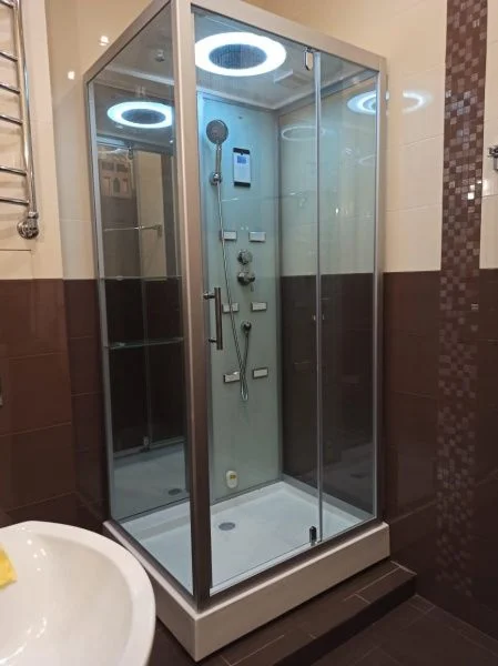 Приобрести frank душевая кабина frank f501, прямоугольная, пристенная