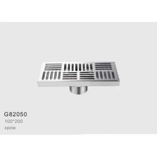 Приобрести gappo душевой трап g82050 с решеткой, хром 34717