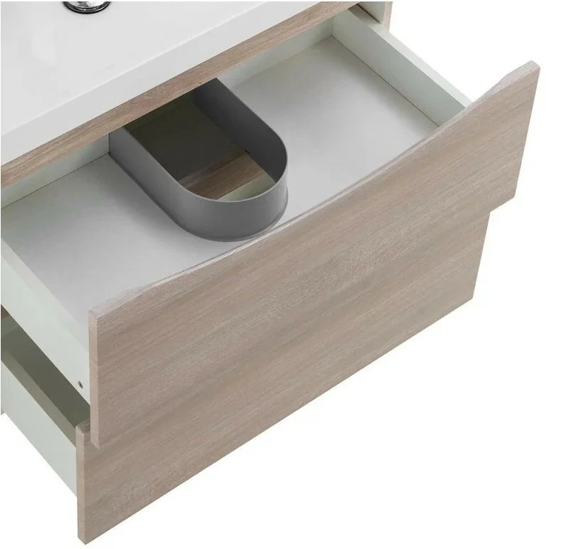 Приобрести тумба подвесная с раковиной belbagno marino-650-2c-so-rg-p 65 см, rovere grigio