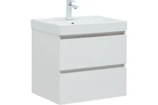 Aquanet Тумба с раковиной Вега 60 см, (2 ящика)