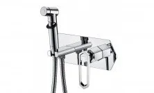 LEMARK Смеситель Prizma с гигиеническим душем, скрытый монтаж, хром LM3919C