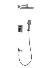 Душевая система для душа ViEiR, Cielo, графит V393563G