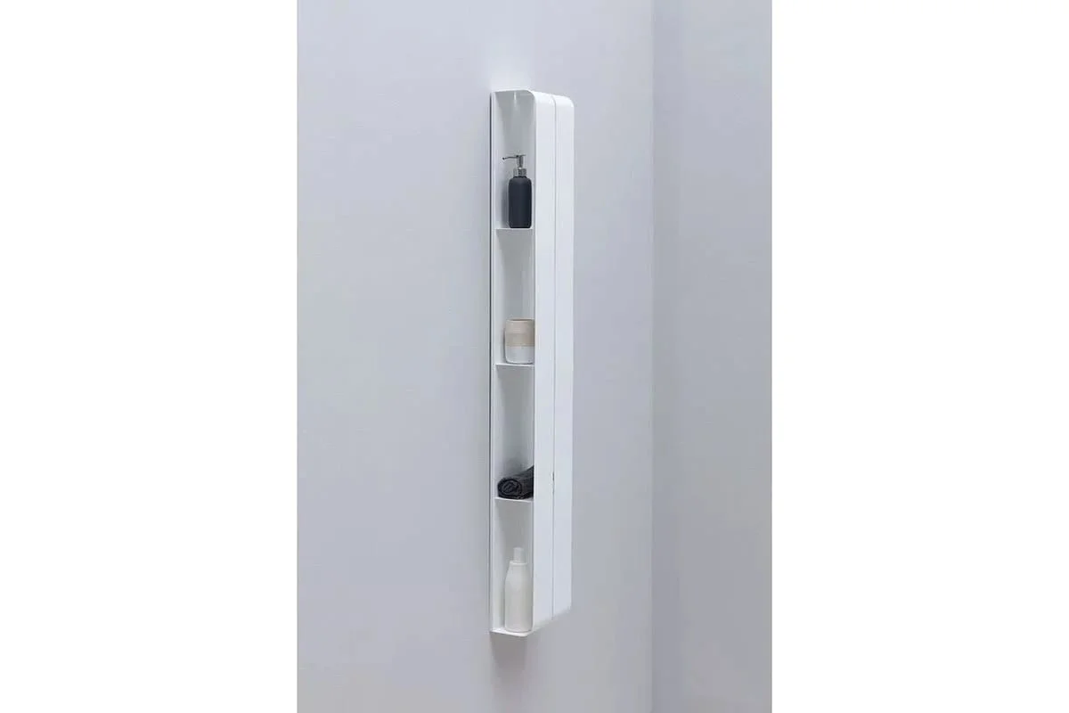 Приобрести aquanet полка магнум h 20x130 см белая матовая, вертикальная 00326462