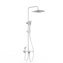 Душевая система с термостатом WONZON & WOGHAND, Белый матовый (WW-B3310-MW)