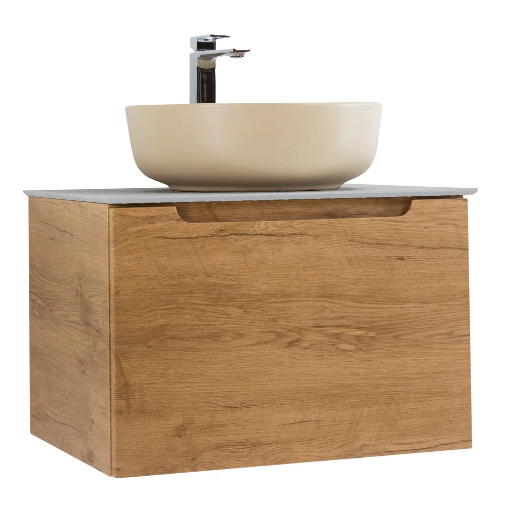 Приобрести belbagno тумба со столешницей etna 90 см, подвесная с одним ящиком rovere nature