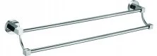 Azario Полотенцедержатель двойной NESSY 585мм, хром AZ-73102