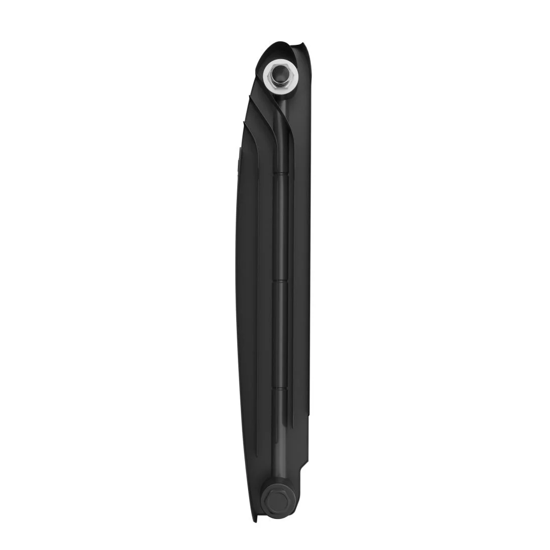 Приобрести royal thermo радиатор биметаллический biliner 500 /noir sable ( черный графит ) - 8 секц.