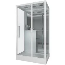 Grossman Душевая кабина 120х80 см, белая GR167