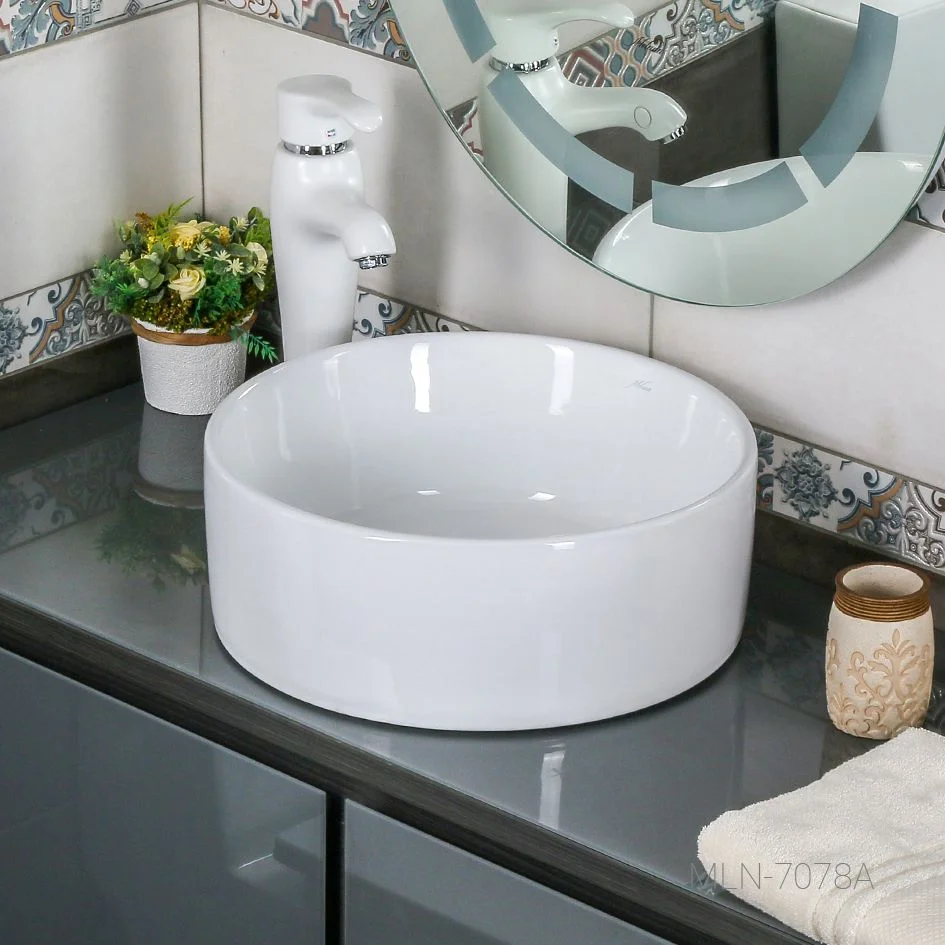 Приобрести jorno раковина накладная melana 41х41 см, белая melana-mln-7078a