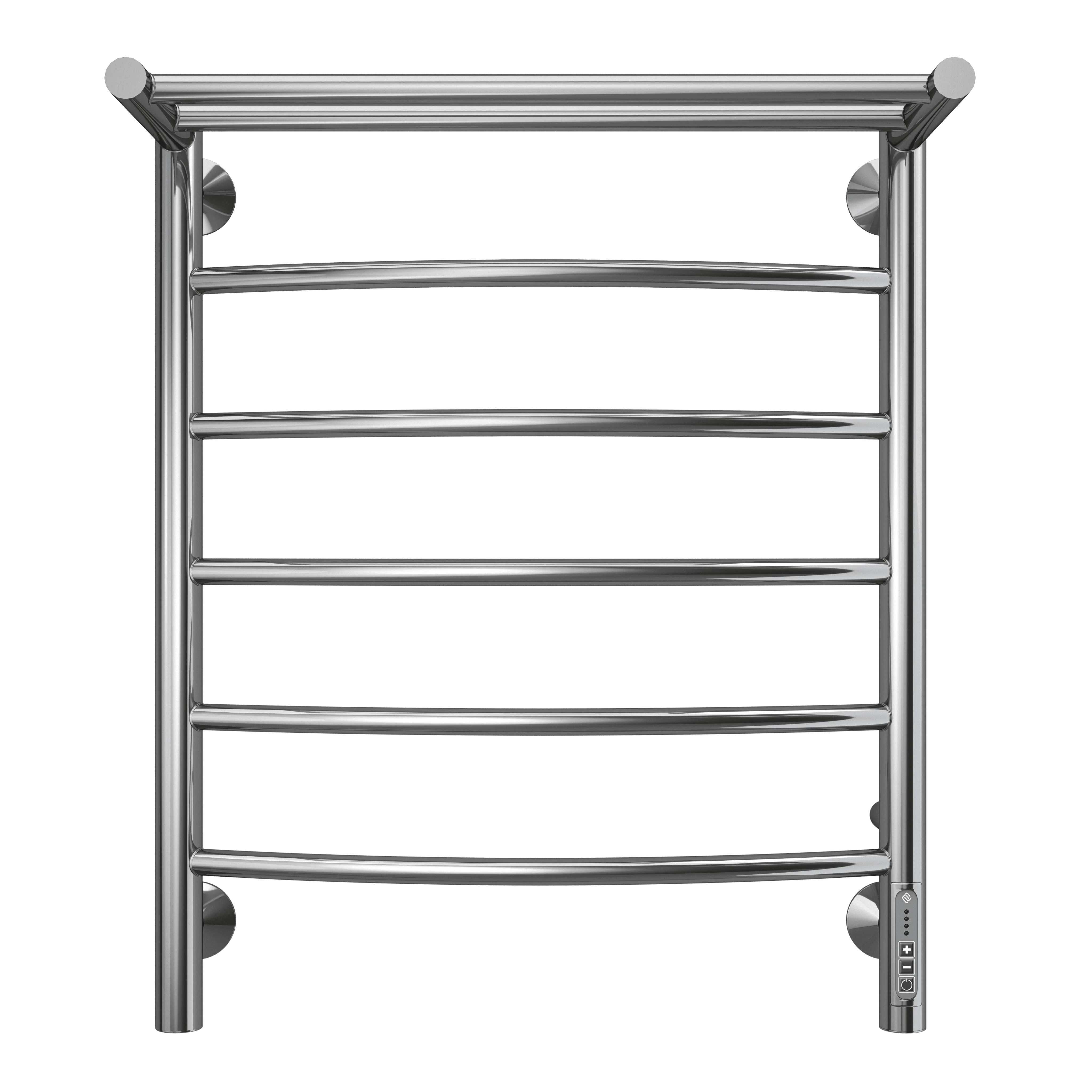 Приобрести полотенцесушитель 500х650 мм электрический terminus классик с полкой п6, хром 4670078531391