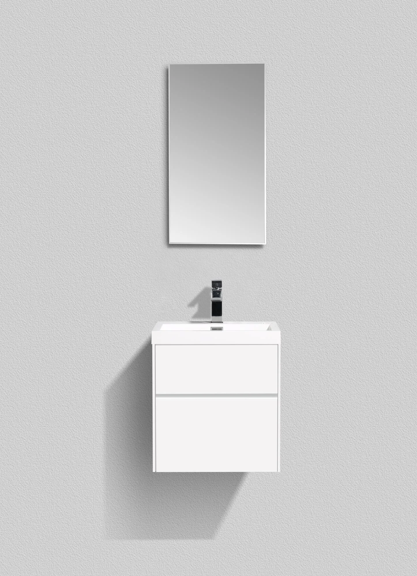 Приобрести belbagno тумба с раковиной pietra mini 50 см, подвесная 50as bianco lucido, белая раковина