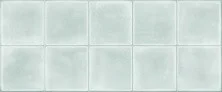Плитка настенная Gracia Ceramica Sweety turquoise square wall 05 250x600 рельефная, бирюзовый, 1-й сорт 