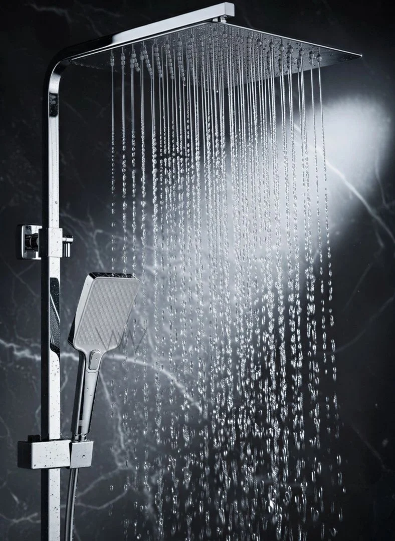 Приобрести душевая система wonzon & woghand edge, хром (ww-88739003-cr)