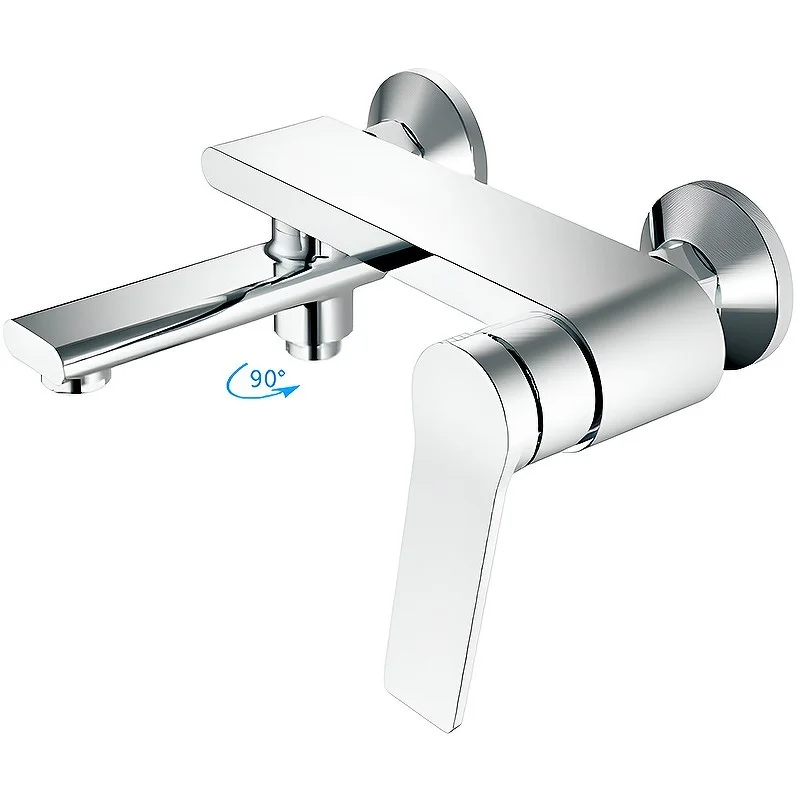 Приобрести haiba смеситель для ванны 214мм, хром hb-60572