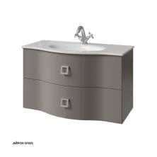 Caprigo Тумба с раковиной NOKTURN 90 см, айрон