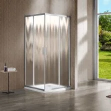 Vincea Душевое ограждение Garda 80х110 см, текстурное, хром VSS-1G8011CH