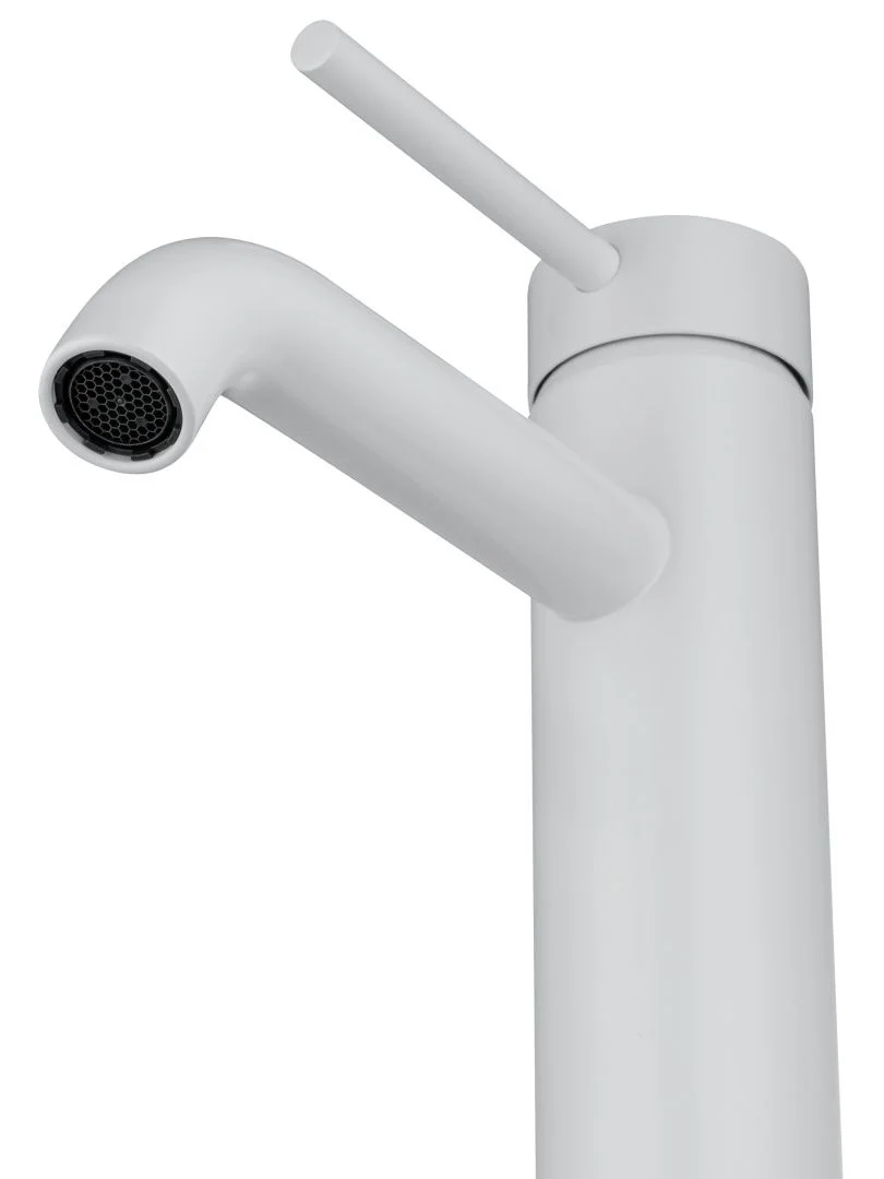 Приобрести смеситель для раковины wonzon & woghand stick, белый матовый (ww-88139017-mw)