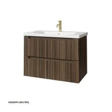 Caprigo Тумба с раковиной TERMIN-Albero STRIPE 80 см, альберо, шпон