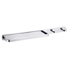 Кольцо для полотенец с 2 крючками WONZON & WOGHAND, Хром (WW-9561)