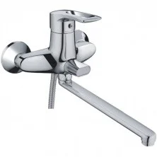 HAIBA Смеситель для ванны 220мм, хром HB-2266