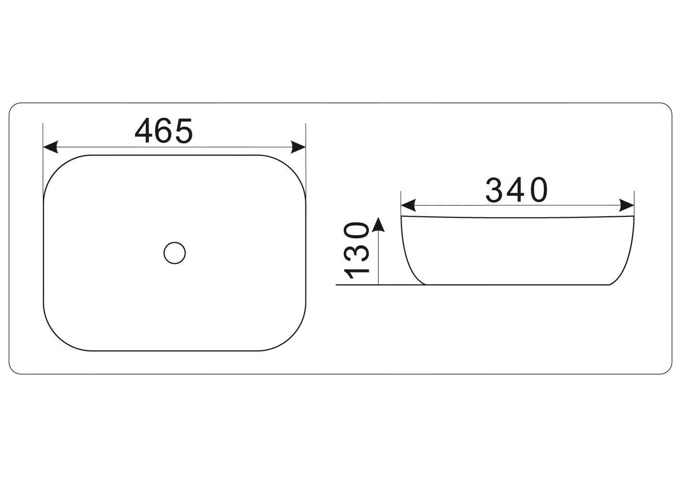 Приобрести раковина-чаша ceramalux d1302h020 45 см серый