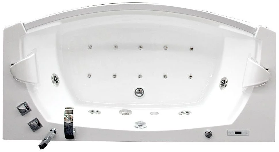 Приобрести grossman гидромассажная ванна 175х85 см, прямоугольная, белая gr-17585-1