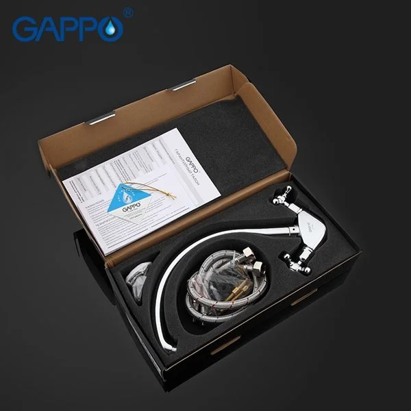 Приобрести gappo смеситель для кухни g4145 с высоким изливом, хром 90224