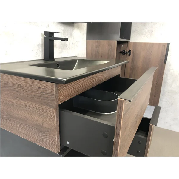 Приобрести сomforty тумба с раковиной "франкфурт-75" дуб шоколадно-коричневый