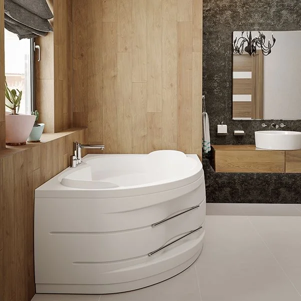 Приобрести акриловая ванна mirsant массандра premium 170х110 r