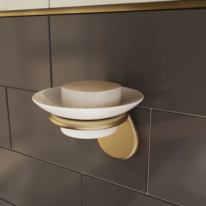 Приобрести iddis мыльница oldie 113мм, бронза\белый oldbrc0i42