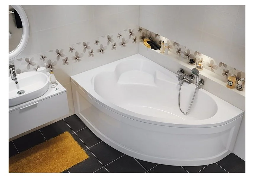 Приобрести акриловая ванна cersanit kaliope 153x100 см левая