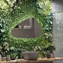 Continent Зеркало с подсветкой Voyage 100х70 см, сенсорный включатель, белое