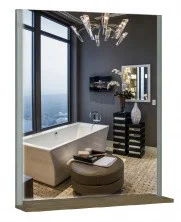 Зеркало Акватон Терра 70, дуб кантри