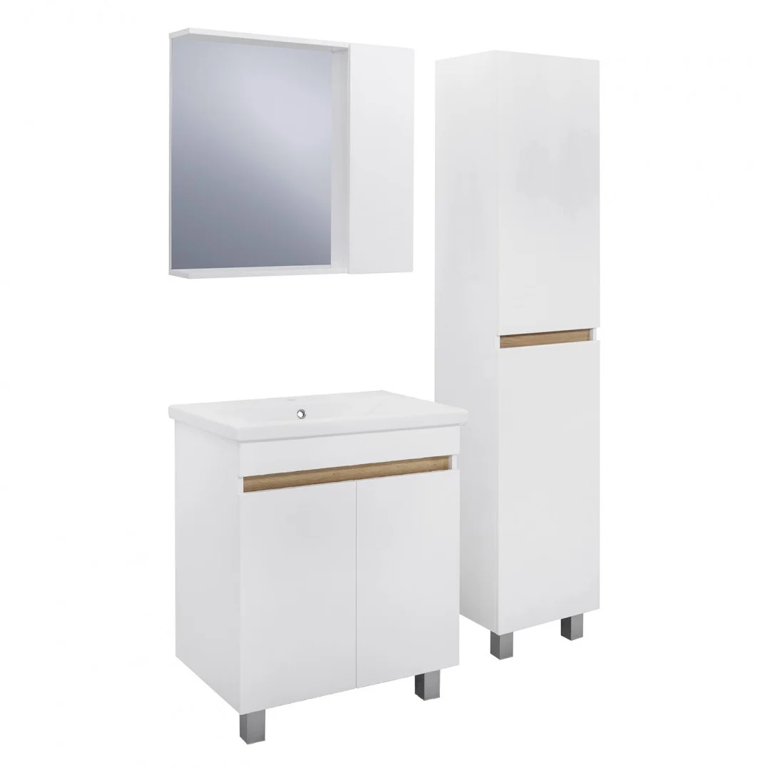 Приобрести aqua de marco тумба напольная с раковиной sydney 70см. 2 двери