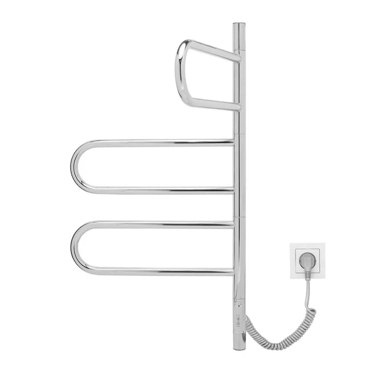 Приобрести vincea полотенцесушитель электеический 41х80 см, хром vtd-1r2ce