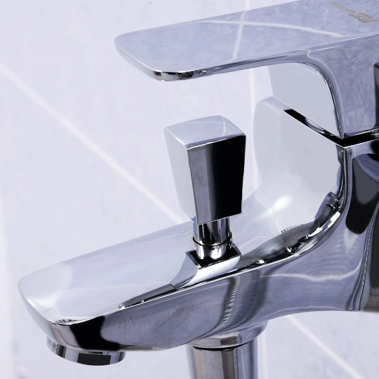 Приобрести wasserkraft смеситель для ванны salm 2701, хром