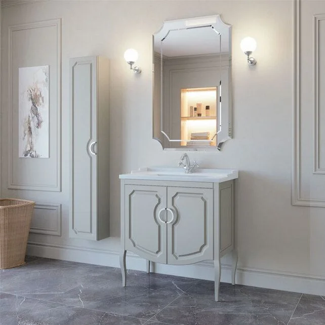 Приобрести caprigo тумба с раковиной firenze 80 см, сансет