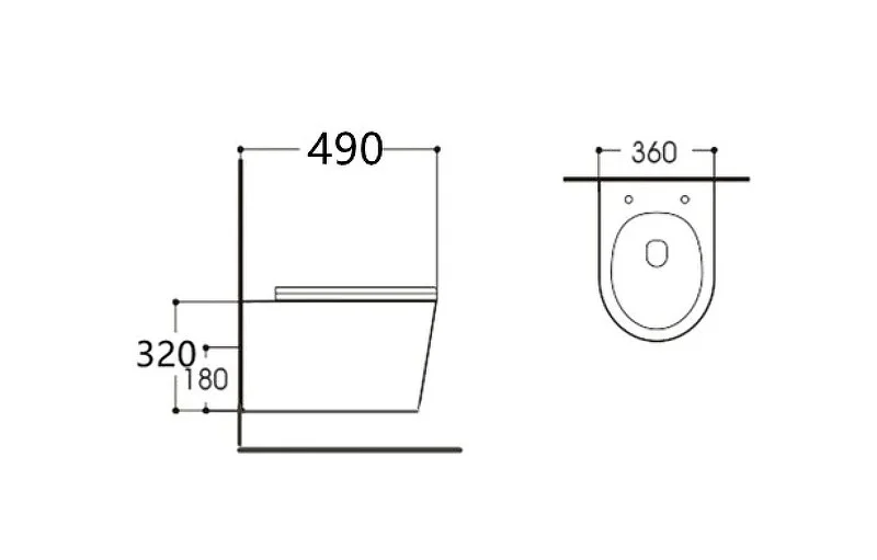 Приобрести унитаз подвесной безободковый aquatek вега сиденье микролифт aq1904-00