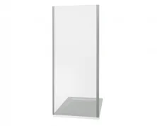 Bas Стенка боковая Saturn 1000х1850см. хром/прозрачное SP-100-C-CH