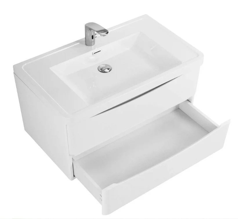 Приобрести тумба подвесная с раковиной belbagno ancona-n-900-2c-so-bl 90 см, белый