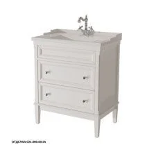 Caprigo Тумба с раковиной JARDIN 70 см, белая, эмаль