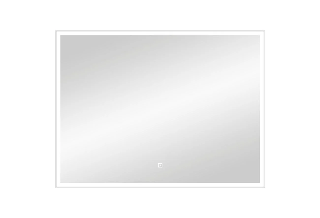 Приобрести continent зеркало с подсветкой sting white 80х60 см, белое