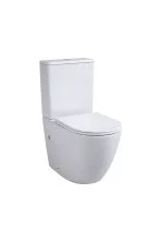 Sintesi Унитаз компакт EVI белый с крышкой-сиденьем дюропласт, микролифт