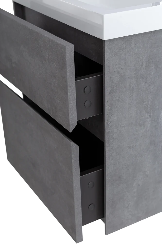 Приобрести belbagno тумба с раковиной pietra mini 50 см, подвесная 50as stucco cemento, белая раковина