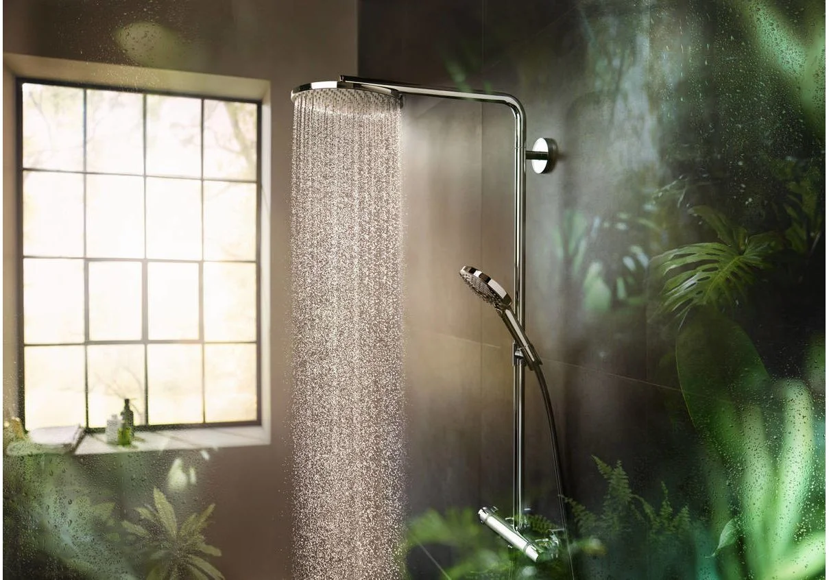 Приобрести 27633000 raindance select s showerpipe 240 1 jet with powderrain