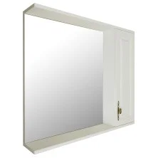 Loranto Зеркало-шкаф Janet 80 800х700х140, механизм доводчика, ольха (CS00049713)