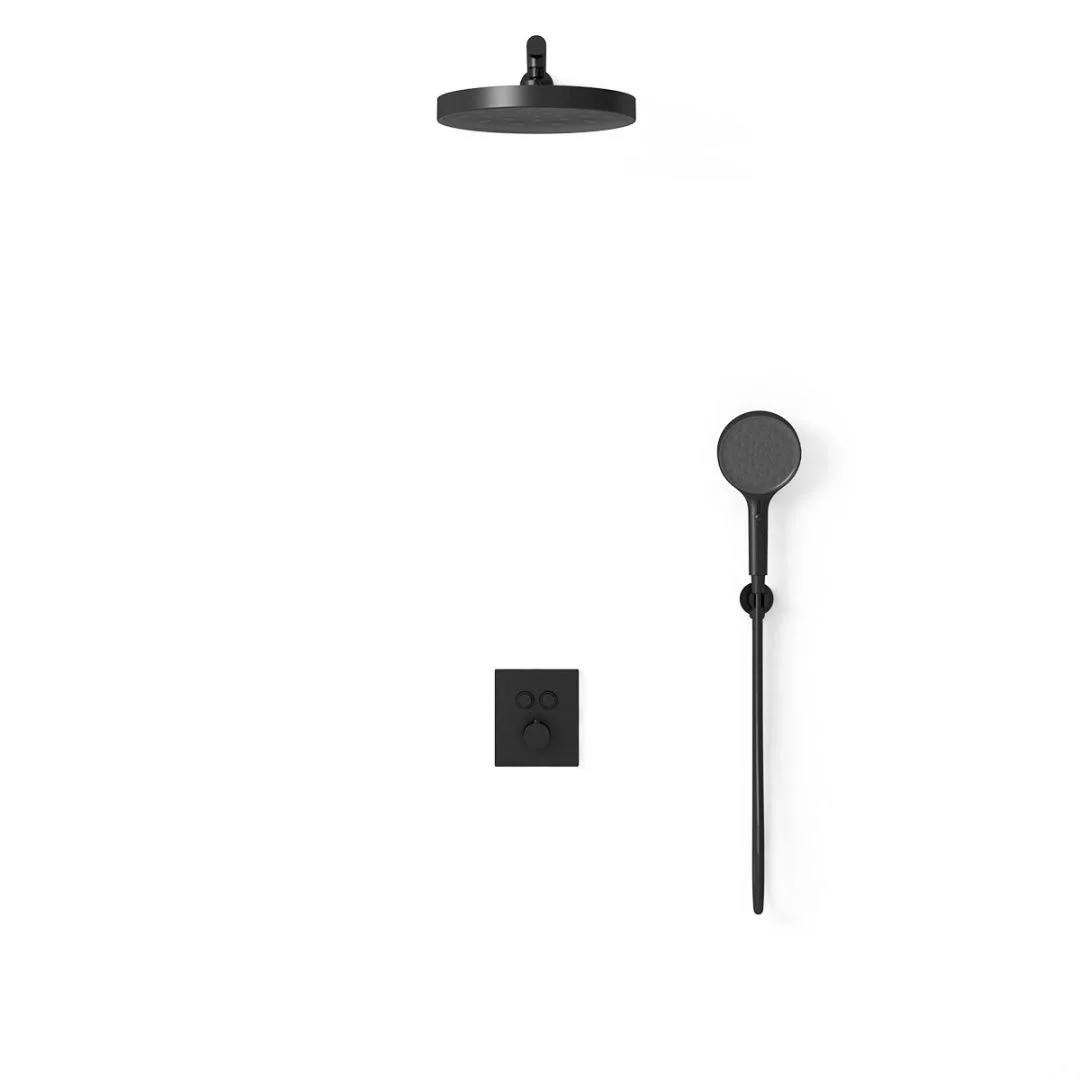 Приобрести vincea встраиваемая душевая система inspire, черная матовая vsfw-3i21t2mb