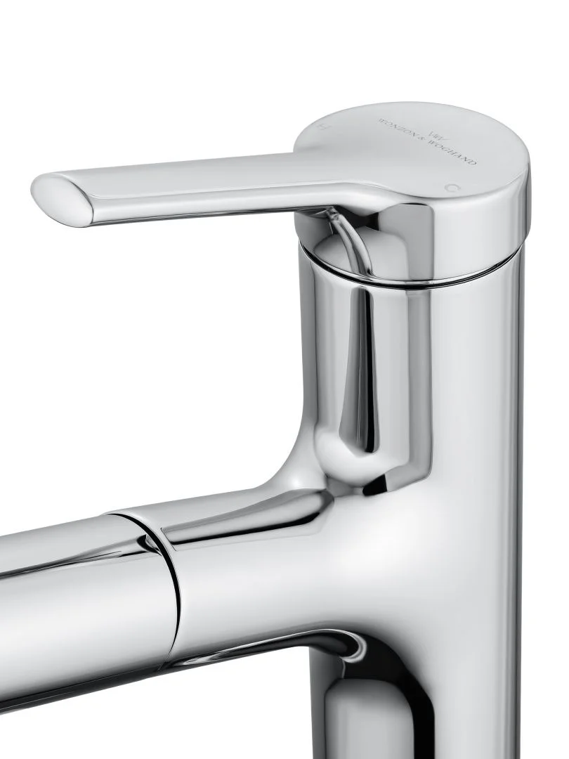 Приобрести смеситель для раковины с выдвижным изливом wonzon & woghand, хром (ww-a40862-cr)