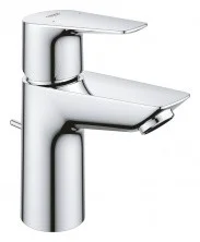 Смеситель для раковины GROHE BauEdge с донным клапаном, хром 23328001
